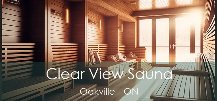  Clear View Sauna Oakville - ON