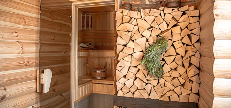 Broken Basswood Sauna Repair Services in Oakville, Ontario