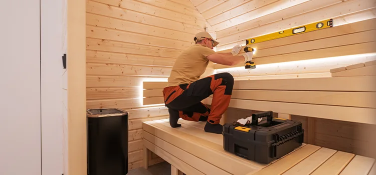 Commercial Sauna Installation in Oakville, ON