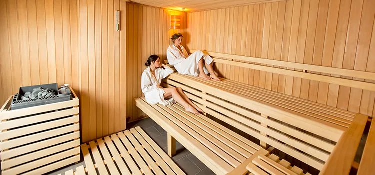 Fir Wood Sauna Maintenance in Oakville, Ontario