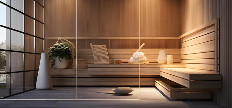 Glass Sauna Door Installation in Oakville, ON