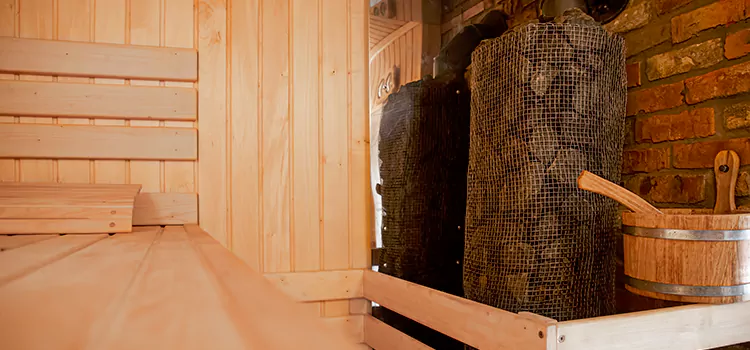 Hemlock Wood Sauna Renovation Services in Oakville, Ontario