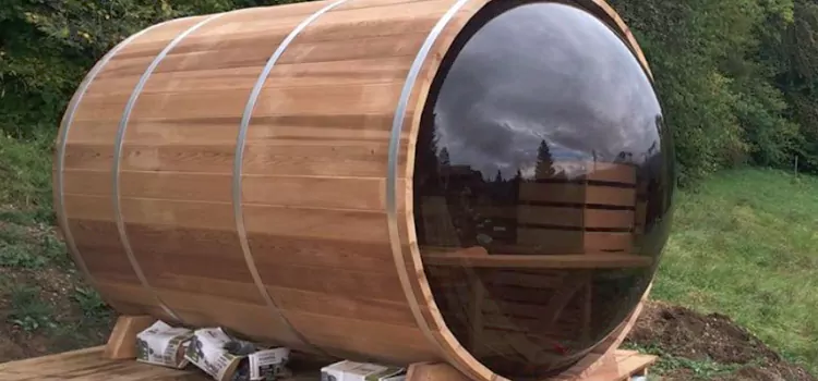 Panorama 4-Person Glass Cabin Sauna Maintenance in Oakville, Ontario