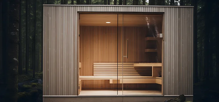 Outdoor Prefabricated Sauna Installation Services in Oakville, ON