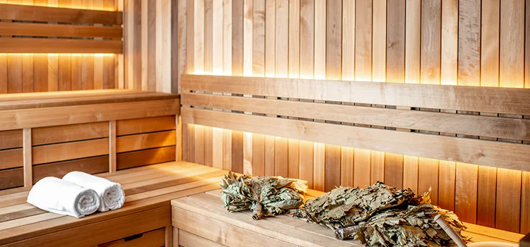 Home Spa with Sauna in Oakville, Ontario
