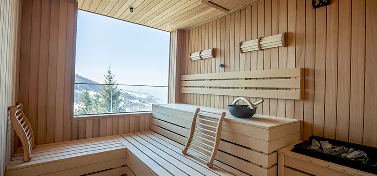 Infrared Sauna Glass Window Installation in Oakville, ON