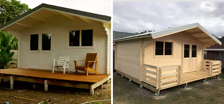 Outdoor Sauna Shed in Oakville, ON