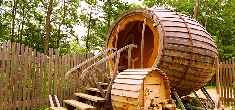 360° Panoramic Bubble Window Sauna Installation Services in Oakville, Ontario