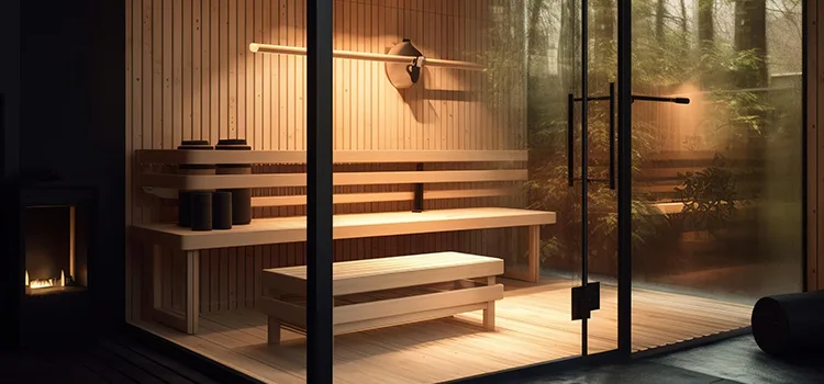 Glass Sauna Room Repair in Oakville, ON