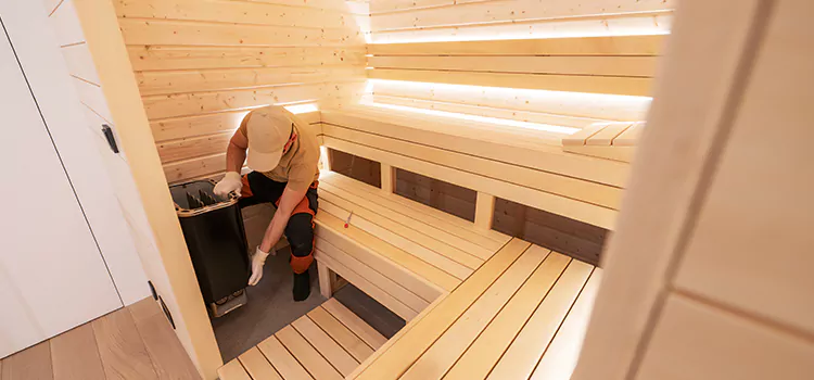 Traditional Sauna Assembly And Installation in Oakville, Ontario