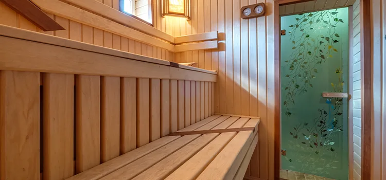 Sauna Door Handle Screw Replacement in Oakville, Ontario