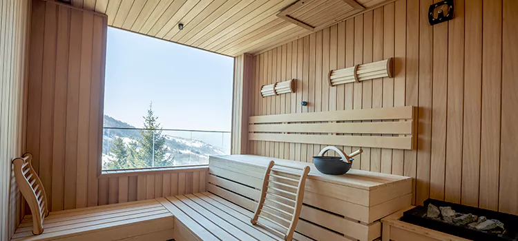 Old Wood-Burning Saunas Replacements For Resorts in Oakville, Ontario