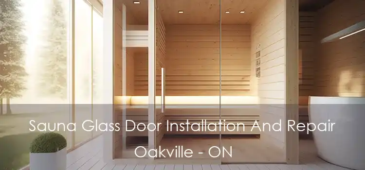  Sauna Glass Door Installation And Repair Oakville - ON