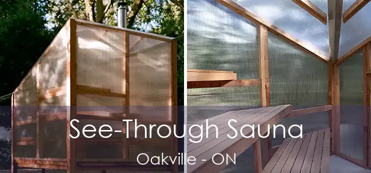  See-Through Sauna Oakville - ON